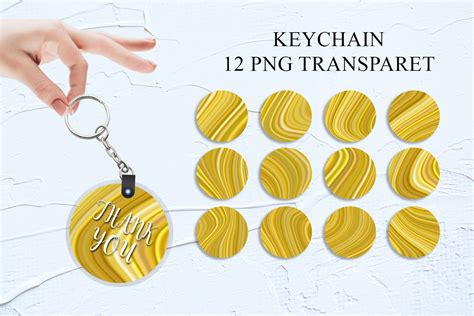 Download Wave Keychain Sublimation Creativefabrica