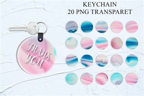 Download Wave Keychain Sublimation for Cricut Machine