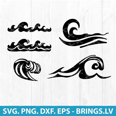 Riding the Digital Wave: Free Wave SVG Files for Creative Designers.