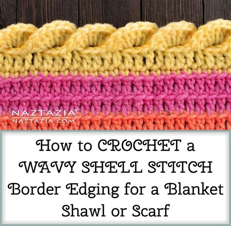 Wavy Crochet Border