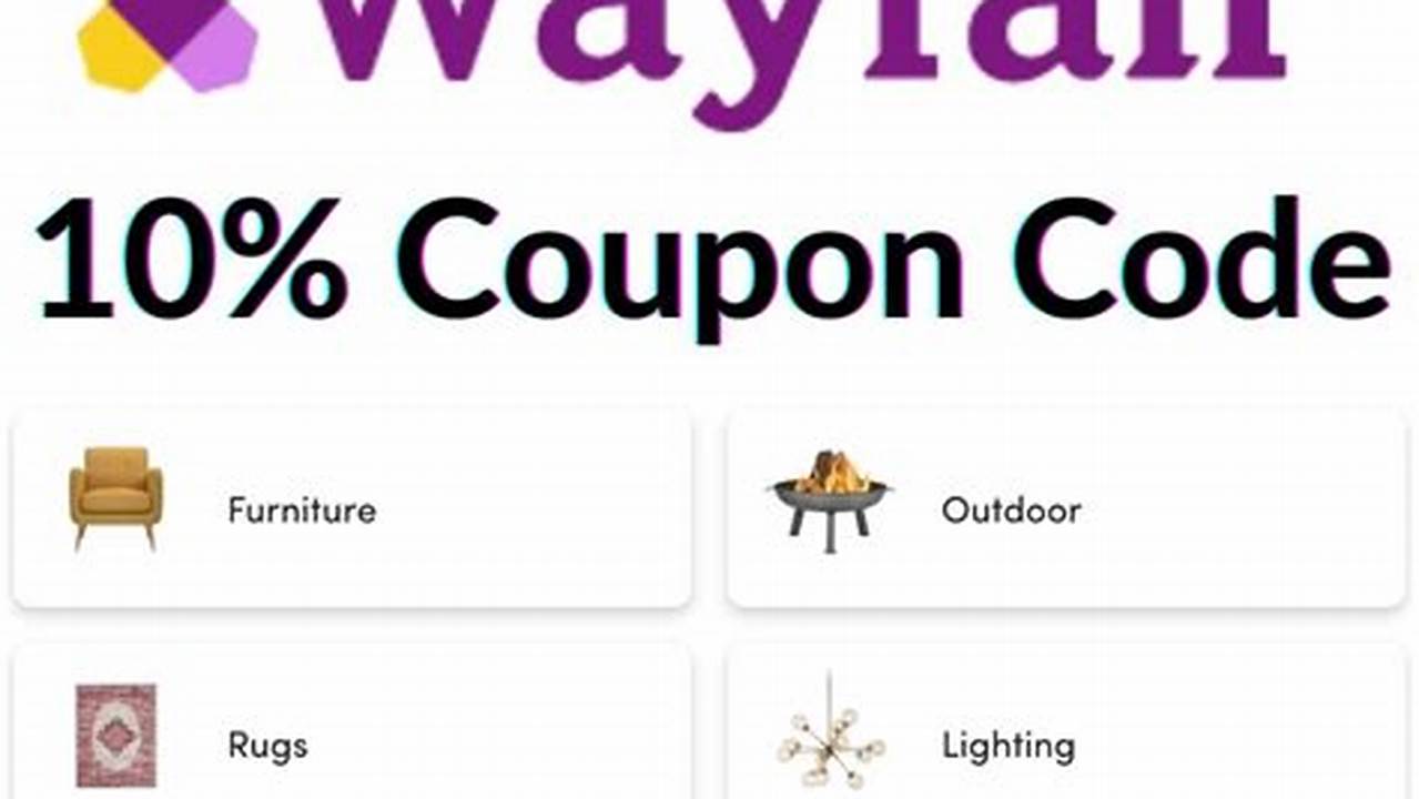 Wayfair Coupon Code Feb 2024 Printable