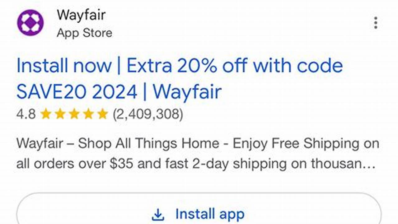 Wayfair Coupon Code May 2024 Calendar
