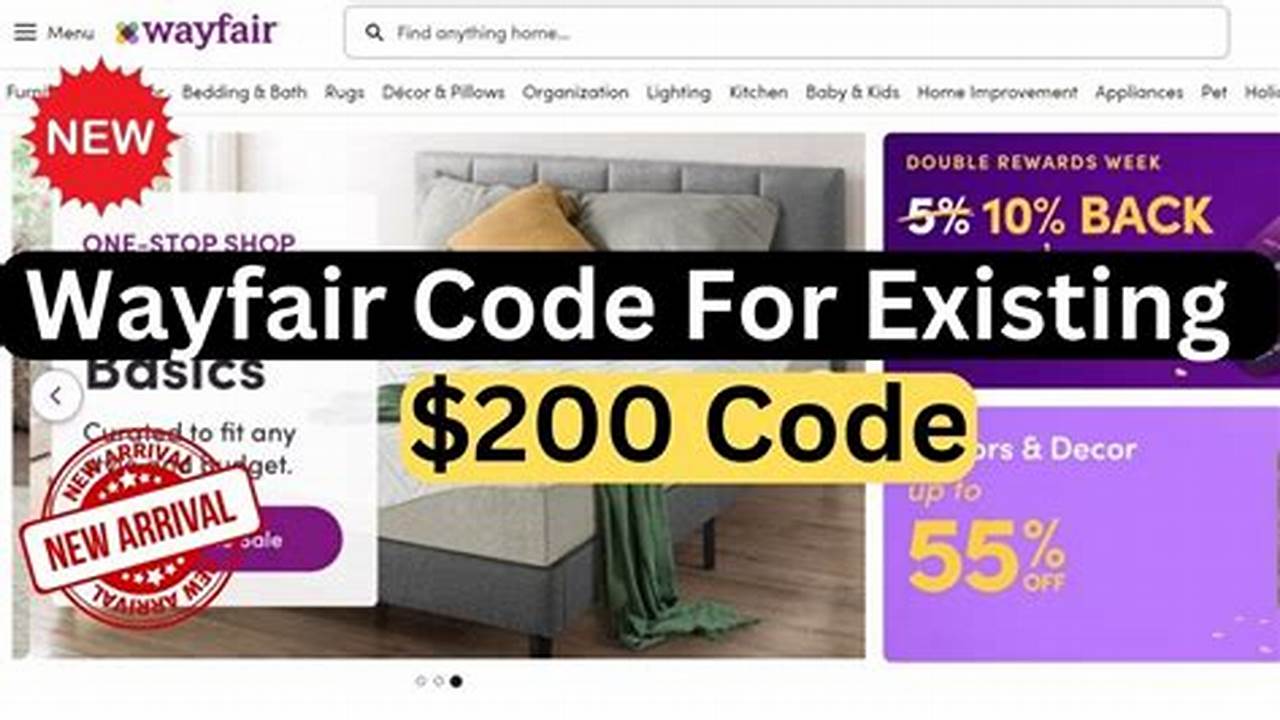 Wayfair Discount Code April 2024 Uk