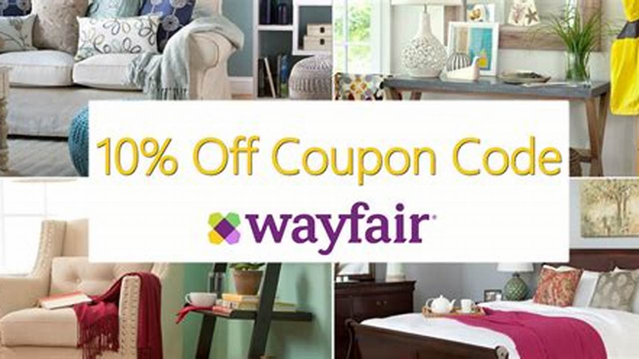 Wayfair Discount Code October 2024