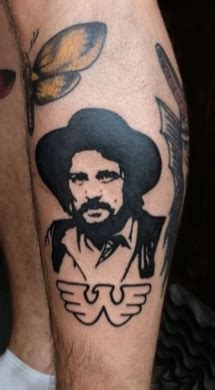 Waylon Jennings Tattoo