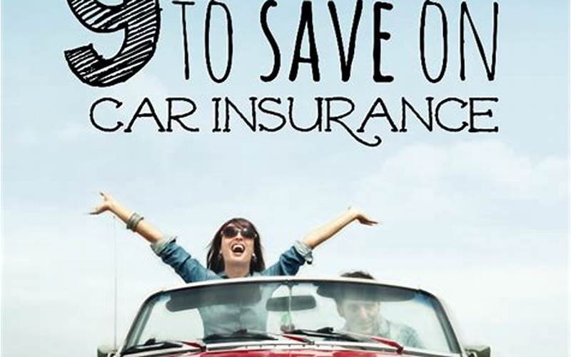 Ways To Save On Car Insurance