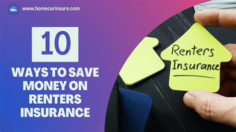 Ways to Save on Renters Insurance
