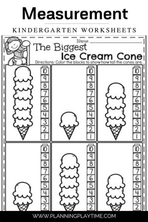 Ice Cream Thematic Week Free Printable Ice Cream Number Match Center