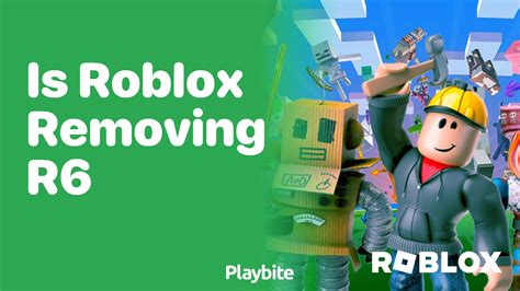 We\'ve heard several people say that - #Roblox - is removing R6 in 