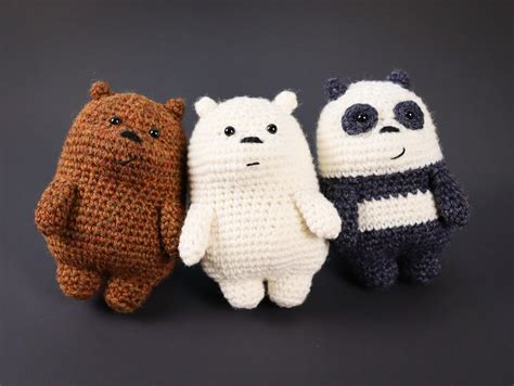 We Bare Bears Crochet Pattern