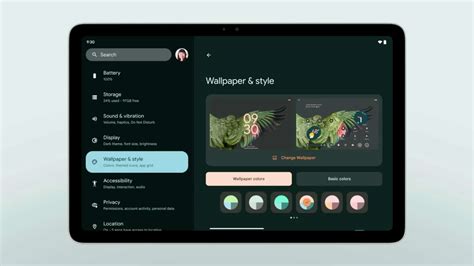 We get a quick glimpse of the UI for the Pixel Tablet