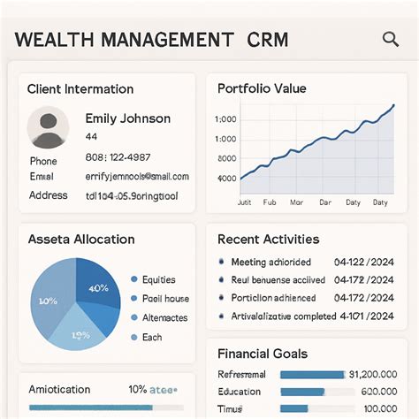 CRM for client-centric wealth management