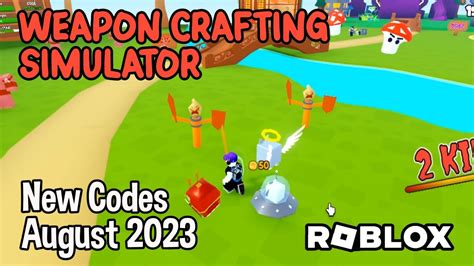 Weapon Crafting Simulator Codes For June 2023 - Roblox