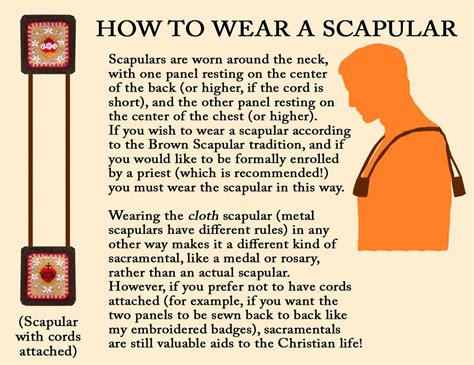 Wearing the Scapular