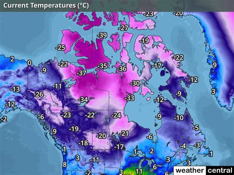 Weather Map In Canada