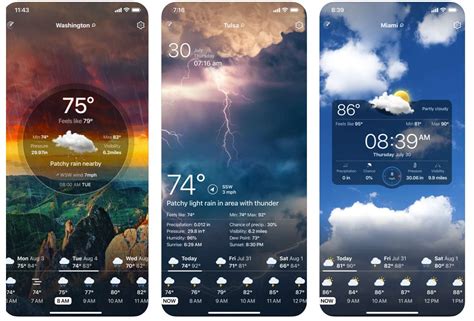 Weather Apps for iPhone