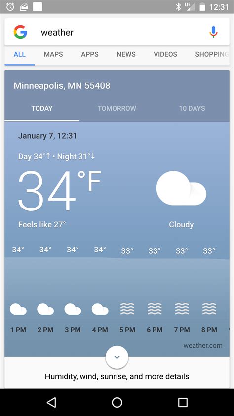 Weather For Google Calendar
