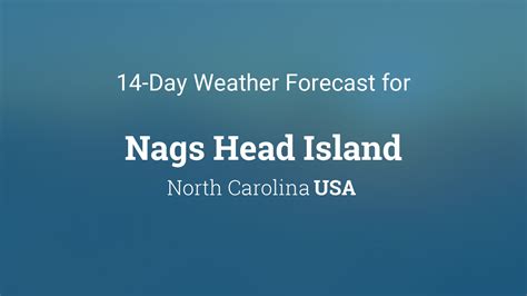 Weather Forecast For Nags Head