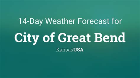 Surviving the Wild West: Conquering the Temperamental Weather in Great Bend, Kansas