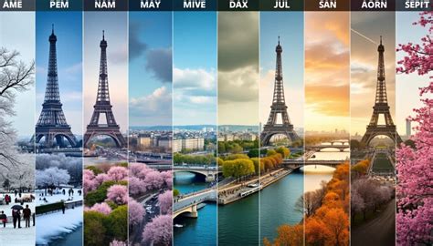Discover Paris' Ever-Changing Charms: An Insider's Guide to the Dynamic Weather in the City of Love - Month by Month