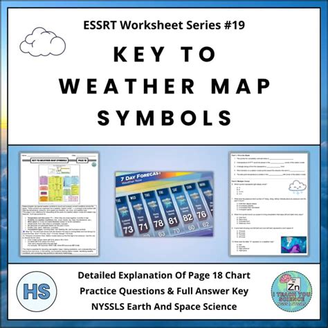 Weather Map Symbols Worksheet Answers