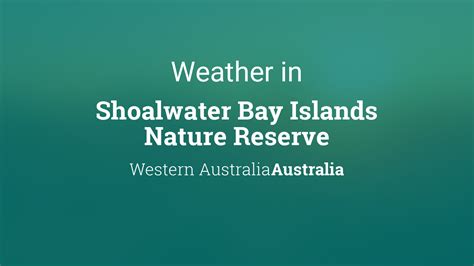 Weather Shoalwater