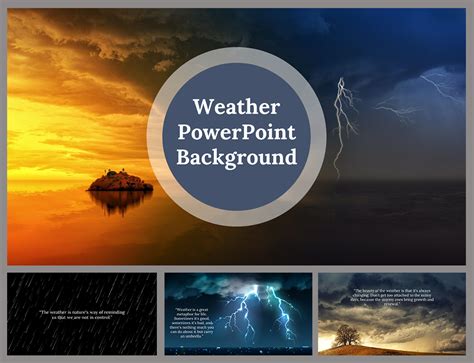 Weather Template Ppt