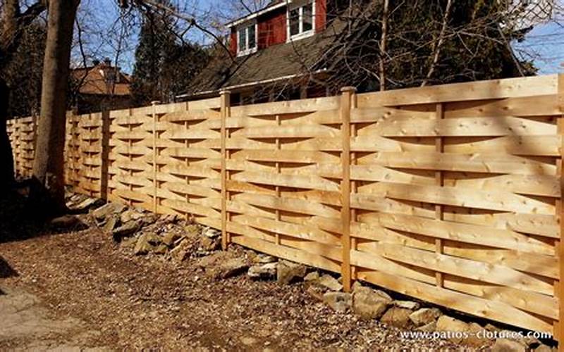 Weave Privacy Fence Wood: The Ultimate Guide