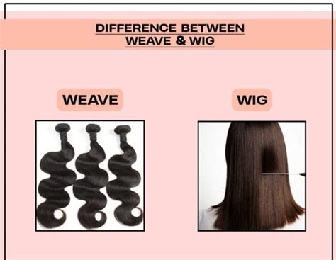 Weave vs. Wig: Quick Comparison Table