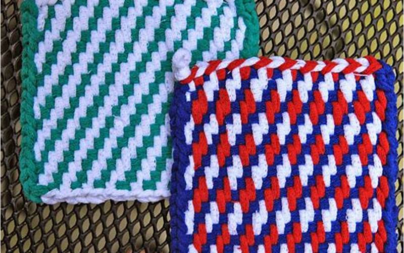 Weaving Tightly For A Durable Potholder