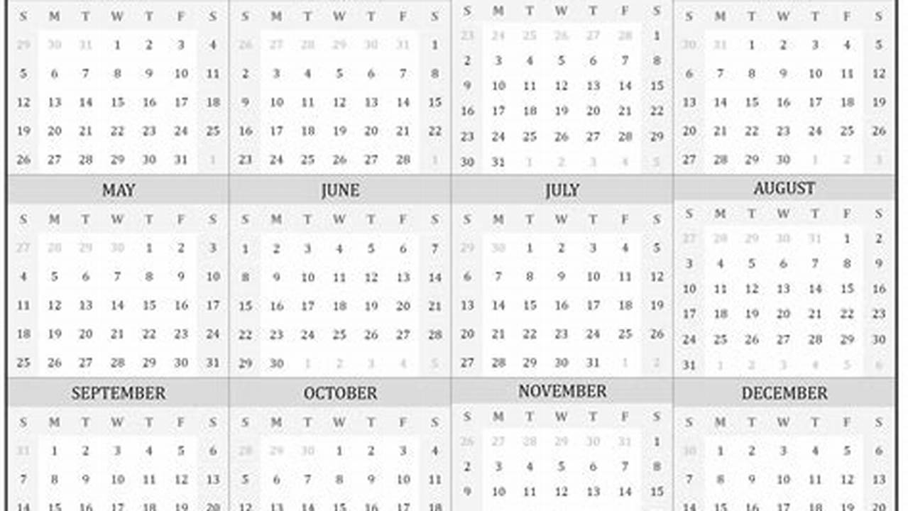 Web Calendar 2025