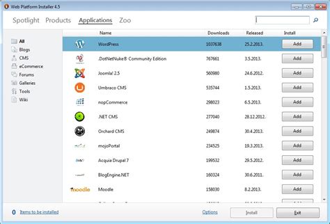 Web Platform Installer