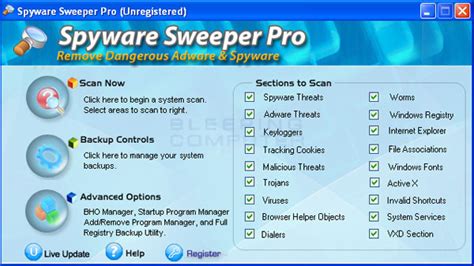 Web Root Spyware Sweeper