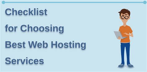 Web hosting checklist to pick the BEST web hosting