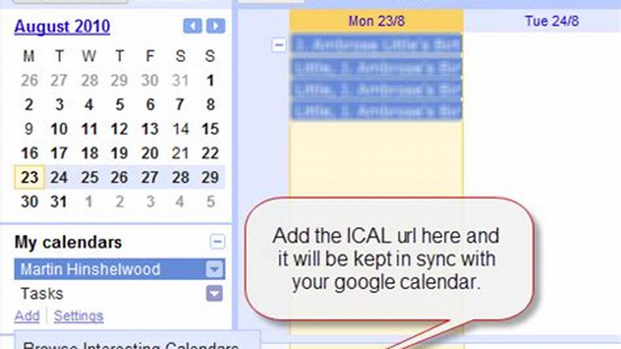 Webcal To Google Calendar