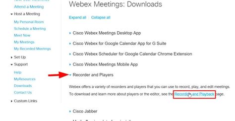 Webex Recording Converter