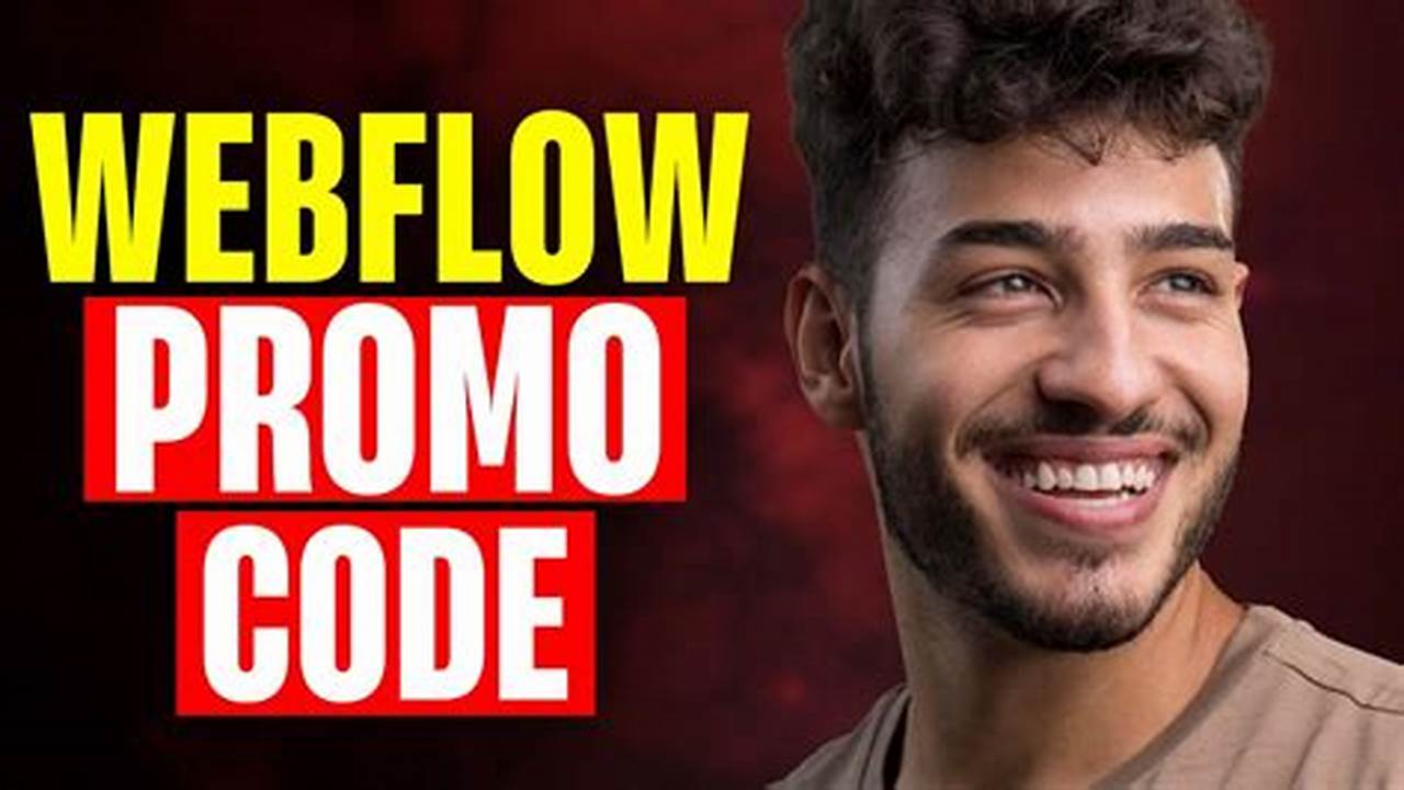Webflow Promo Code 2024