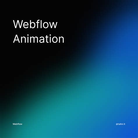 Unleash Your Creativity with These Inspiring Webflow Animation Examples: An Ultimate Guide