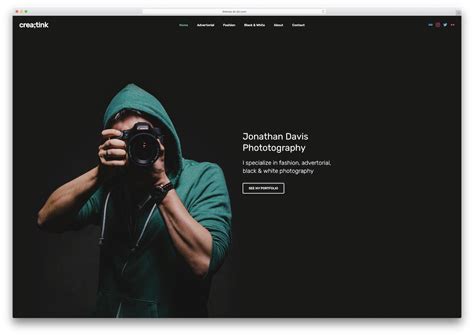 Website Templates Photography