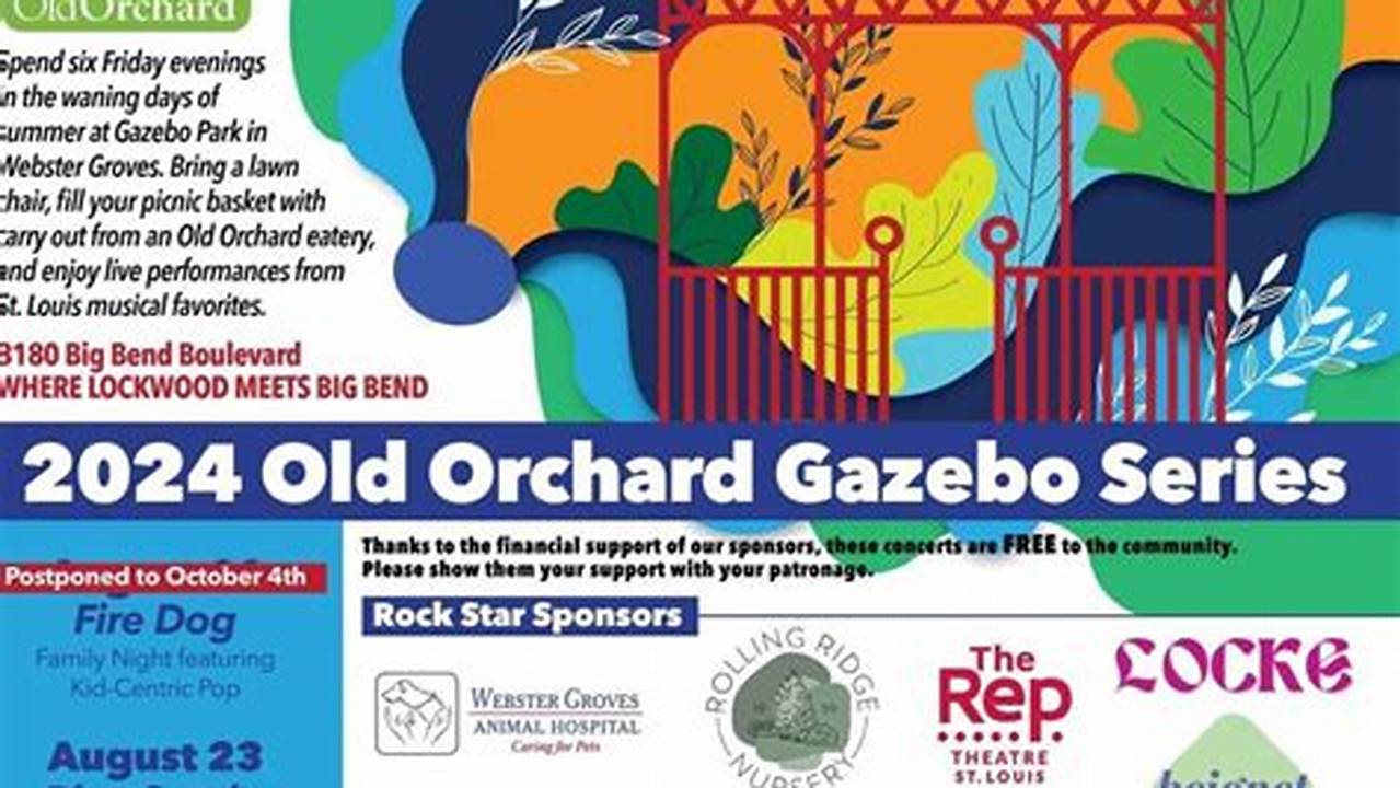 Webster Groves Gazebo Concert Series 2024