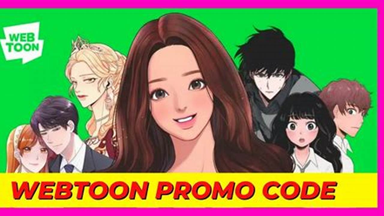 Webtoon Promo Codes 2024