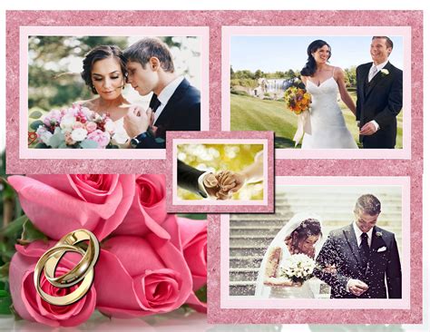 Wedding Collage Template Collection Wedding Etsy