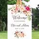 Wedding Welcome Poster Template