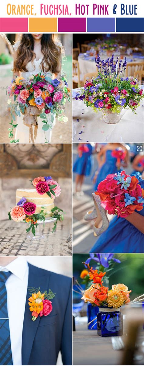 5 Wedding Color Combinations for Fall 2017 by Bride & Blossom, NYC's