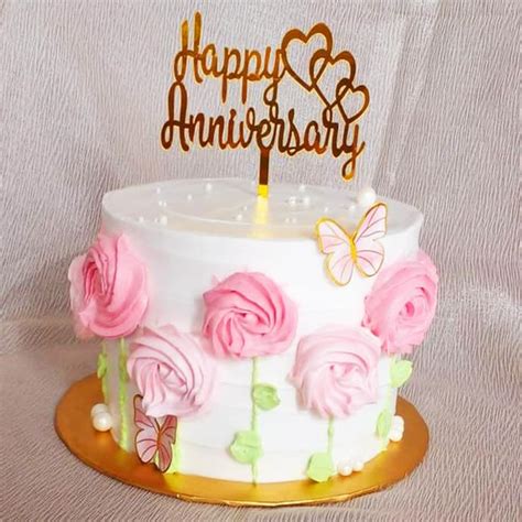 Celebrate Your Love with Delicious Wedding Anniversary Cakes | Perfect Treat for your Special Day