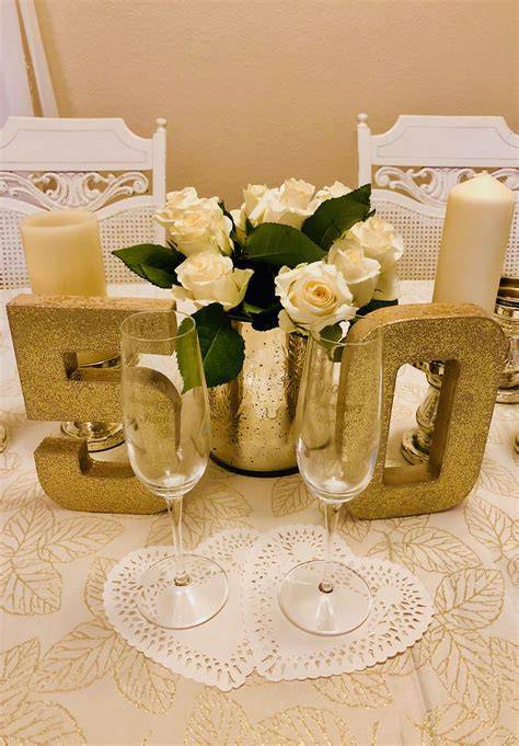 Wedding Anniversary Table Breakdown