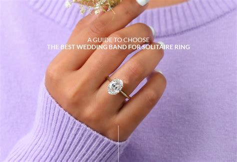 Eternally Enchanting: Stunning Wedding Bands to Complement your Round Solitaire Forever!