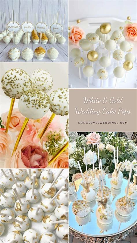 Savoring Sweet Bliss: Mesmerizing Images of Unique Wedding Cake Pops to Tickle Your Taste Buds!