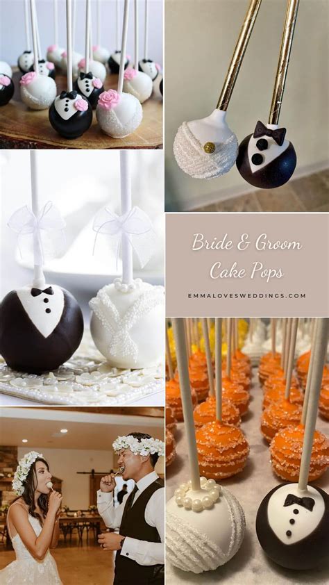 Delightful, Romantic Bliss: Indulge In Our Exquisite Wedding Cake Pops On Pinterest!