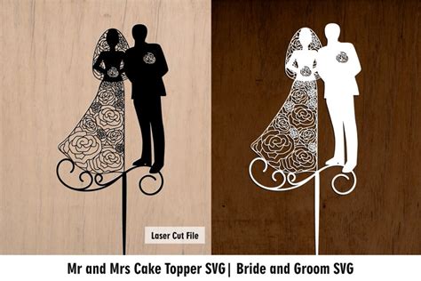Say 'I Do' to Perfection: Elevate Your Wedding Cake with a Stunning Wedding Cake Topper SVG